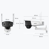 Reolink Duo 2 LTE 4G udendørskamera med dobbeltlinse