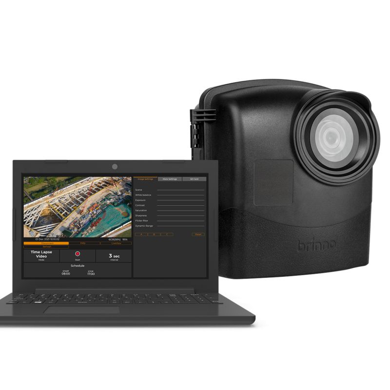 Brinno BCC2000Plus Construction camera bundle connected - 4 dele