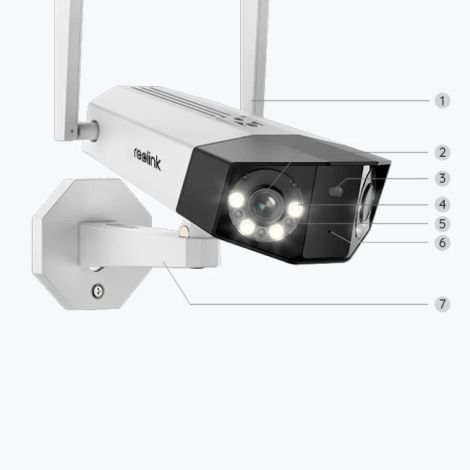 Reolink Duo Wi-Fi med dobbeltlinse