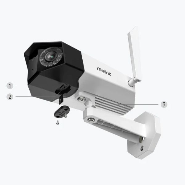 Reolink Duo Wi-Fi med dobbeltlinse