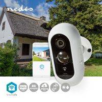 Nedis SmartLife Wi-Fi udendørskamera med batteridrift