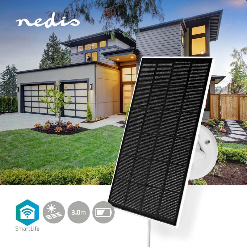 Nedis solcellepanel til WIFICBO30WT