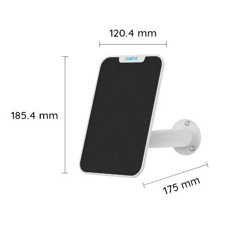 Solcellepanel til Reolink batteridrevne kameraer