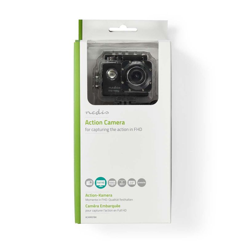 Actionkamera Full HD Nedis ACAM07BK