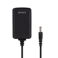 12 volt DC strømforsyning adapter 2 A