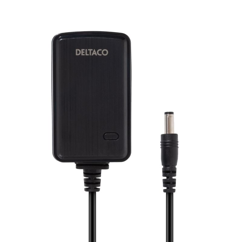 12 volt DC strømforsyning adapter 2 A