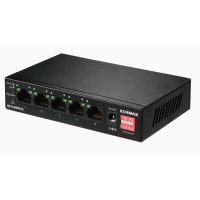 Edimax ES-5104PH V2 netværksswitch m. 5 porte (4 PoE+)