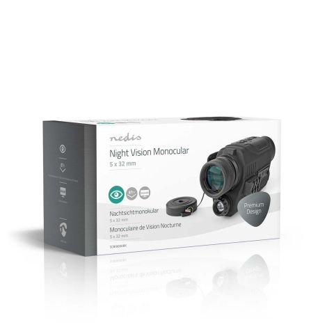 Natkikkert 5x forstørrelse m. foto og videooptager