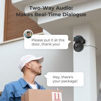 Reolink E1 Outdoor Wi-Fi PTZ kamera med auto follow Sort