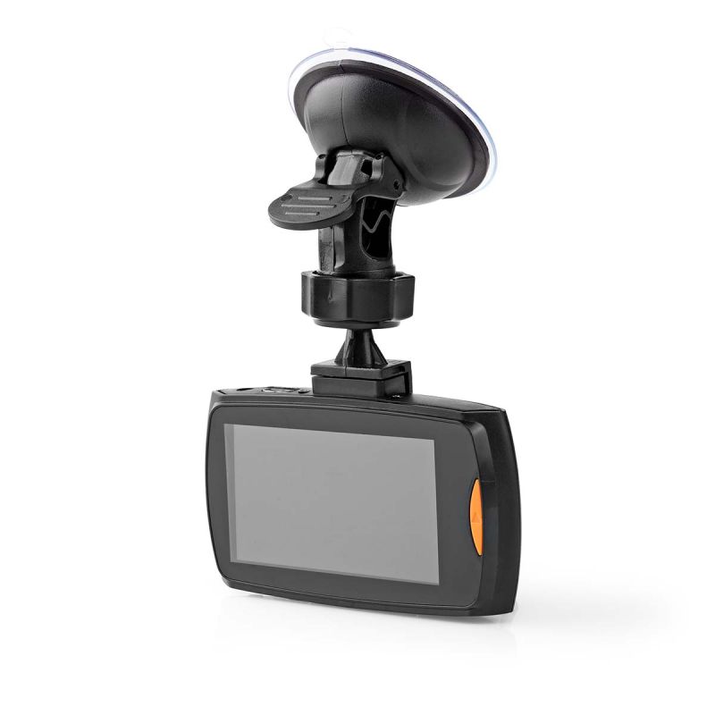 Dash cam med sugekopholder Nedis DCAM11BK