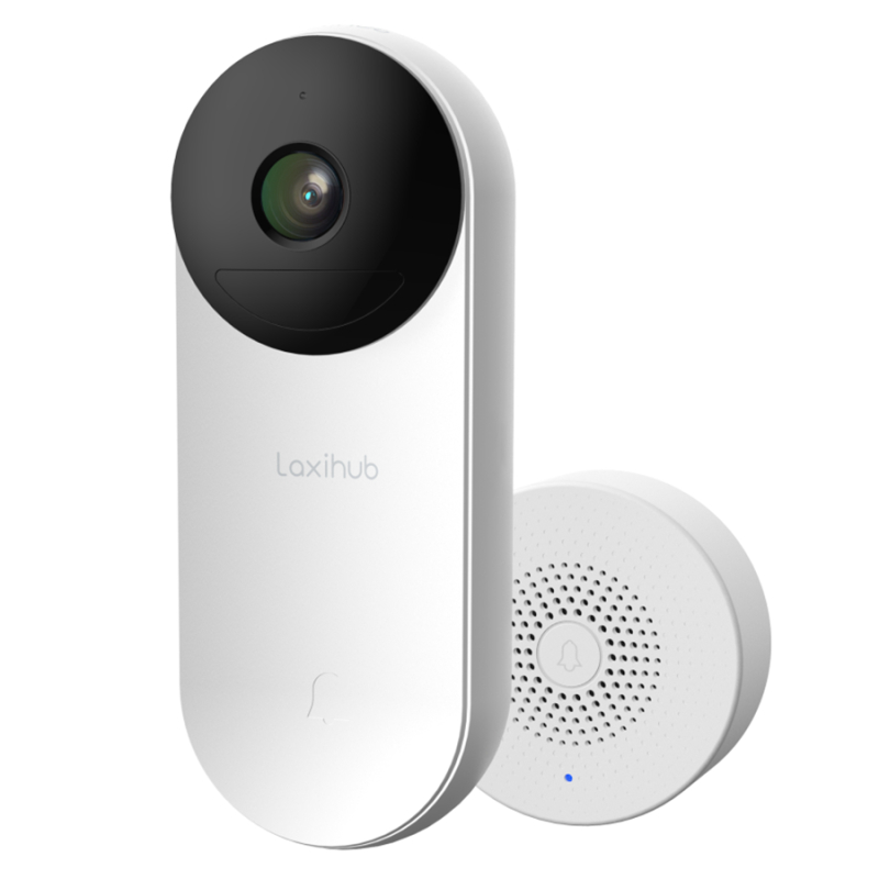 Trådløs video-dørklokke til app – Laxihub BellCam