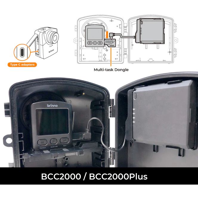 Brinno APB1000 opladeligt batteri til time-lapse kamera