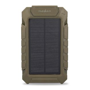 Nedis Solcellepanel 8000 mAH 5v / 6v / 12v