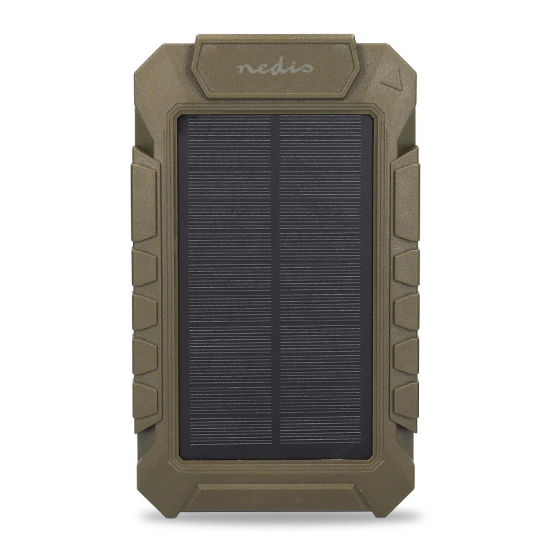 Se Nedis Solcellepanel 8000 mAH 5v / 6v / 12v hos Specialkamera.dk