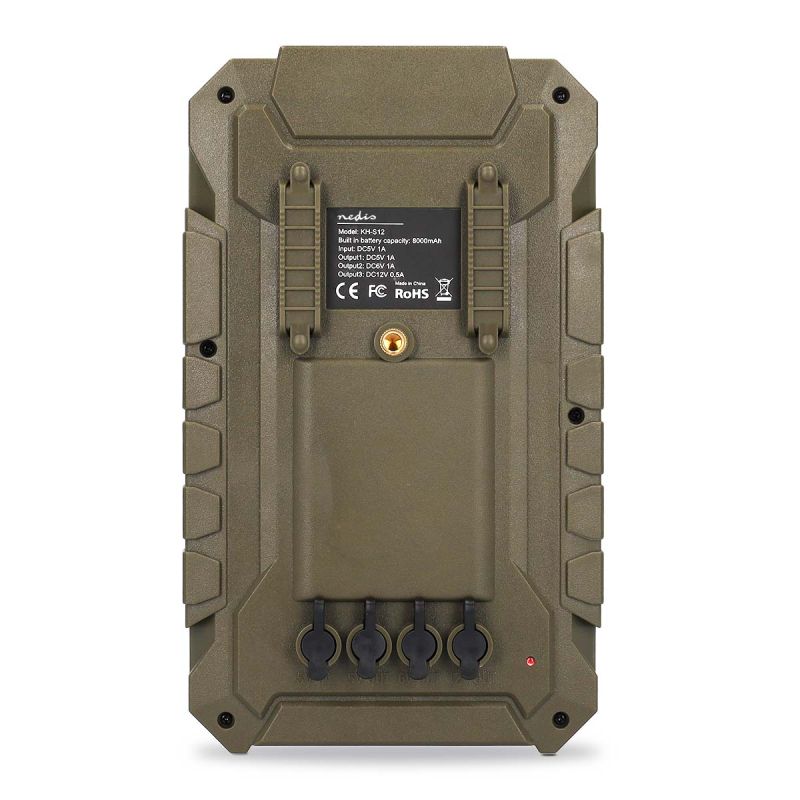 Nedis Solcellepanel 8000 mAH 5v / 6v / 12v