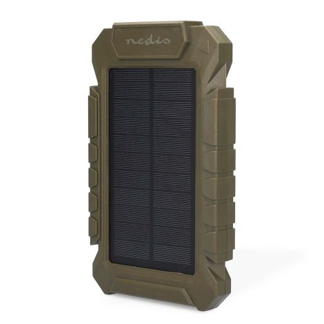 Nedis Solcellepanel 8000 mAH 5v / 6v / 12v