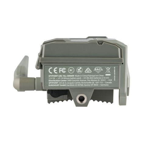 SpyPoint LM2 4G Vildtkamera: Fang dyrelivet i 20MP, usynligt nattesyn, hurtig 0,5 sek. reaktion, 27m rækkevidde.