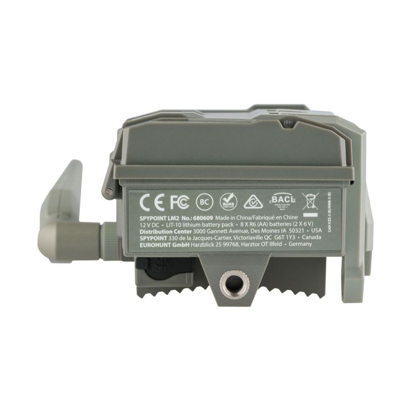 SpyPoint LM2 4G Vildtkamera: Fang dyrelivet i 20MP, usynligt nattesyn, hurtig 0,5 sek. reaktion, 27m rækkevidde.