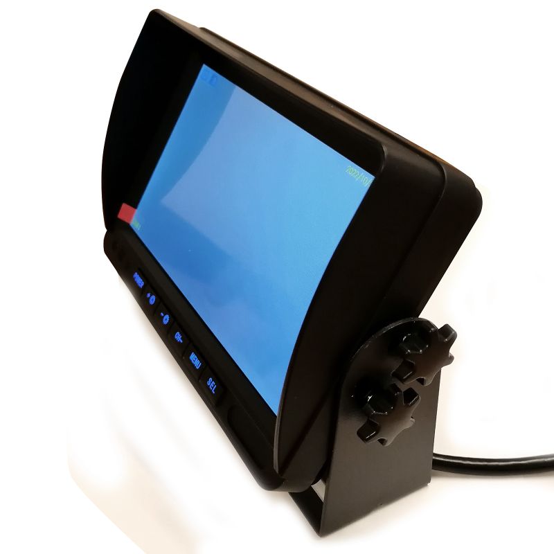 Bakkamerasæt med 7" monitor inkl. 2 kameraer HD-720