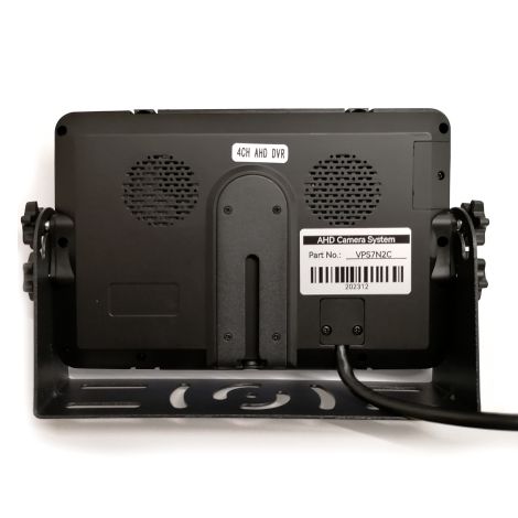 Bakkamerasæt med 7" monitor inkl. 2 kameraer HD-720