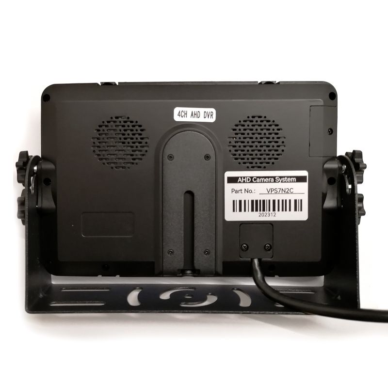 Bakkamerasæt med 7" monitor inkl. 2 kameraer HD-720