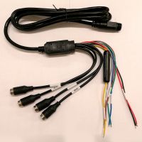 Bakkamerasæt med 7" monitor inkl. 2 kameraer HD-720