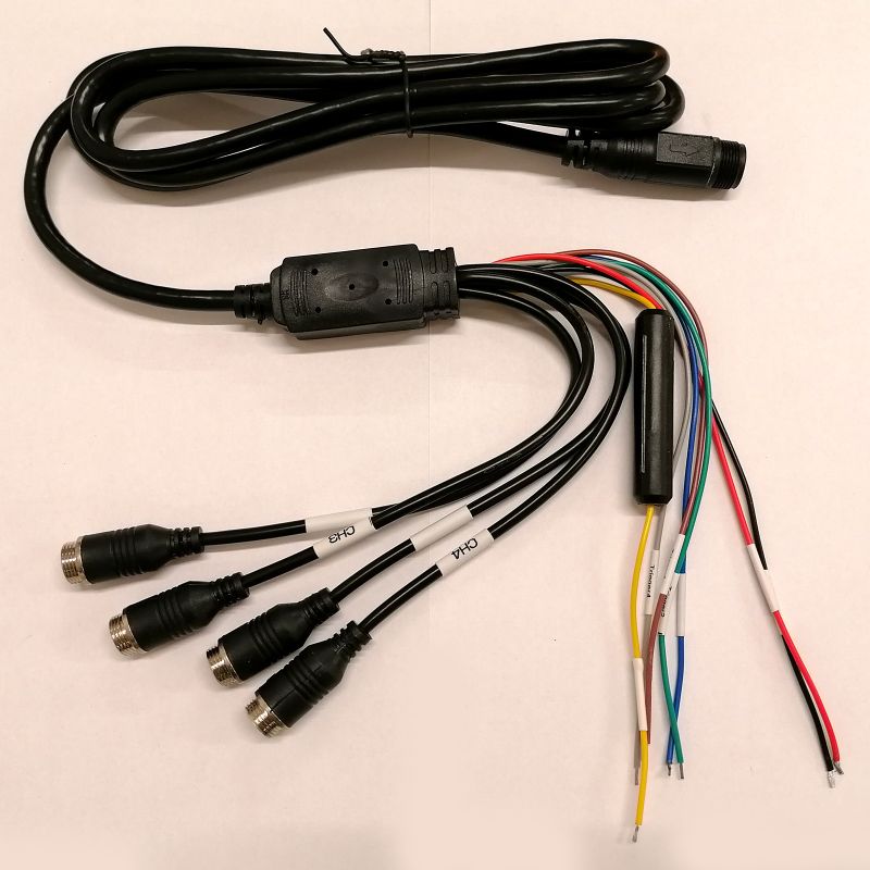 Bakkamerasæt med 7" monitor inkl. 2 kameraer HD-720