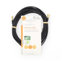 Antenneledning 5 meter SMA han gevind, SMA hun omløber