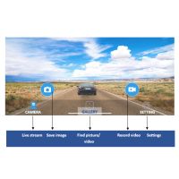 Wi-Fi bakkamera til app på mobil 12 / 24 volt