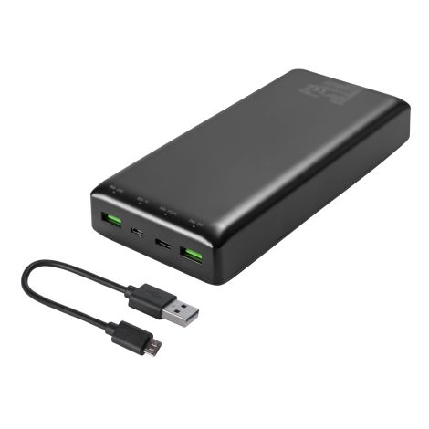  Powerbank 30.000 mAh / 111 Wh med hurtigladning