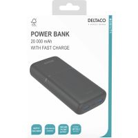 Powerbank 20.000 mAh / 74 Wh med hurtigladning