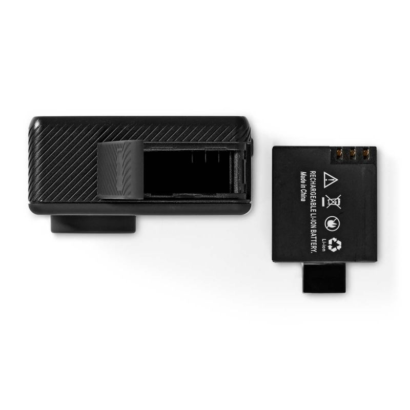 Action kamera, 4K Ultra HD med dobbelt skærm