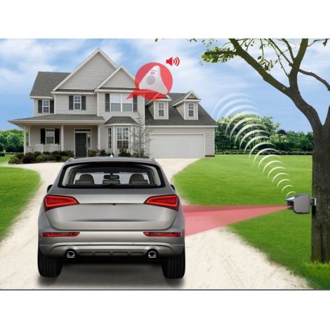 Modtager til trådløs ringeklokke maks. 600 m rækkevidde