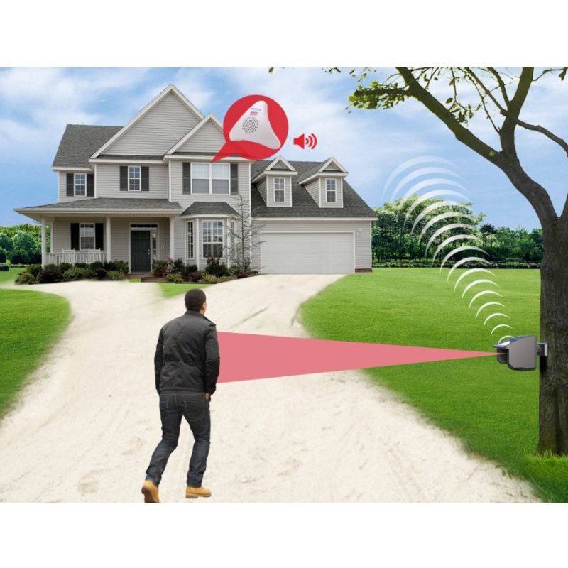 Modtager til trådløs ringeklokke maks. 600 m rækkevidde