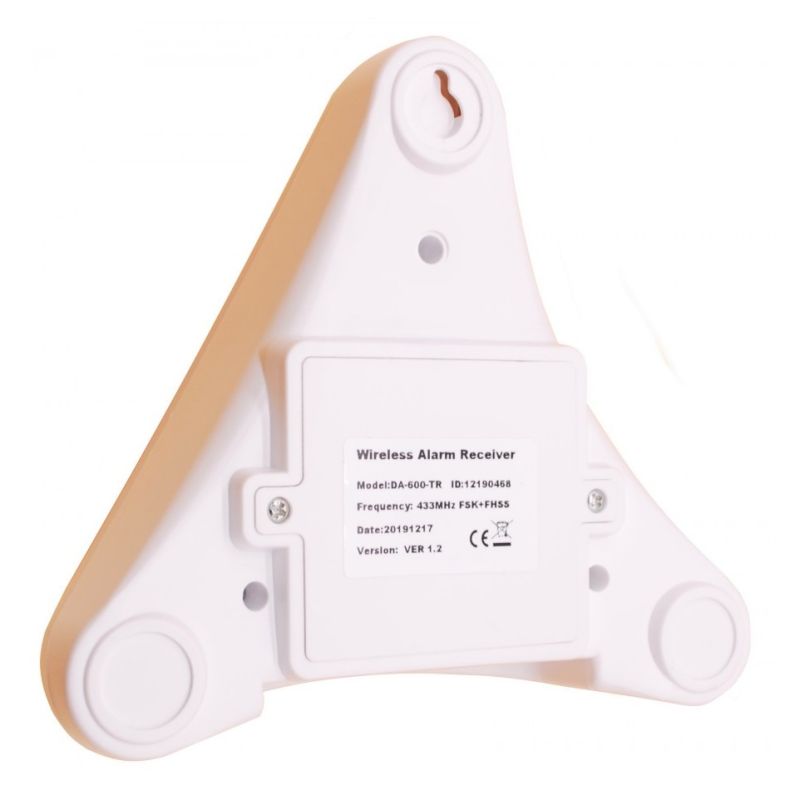 Modtager til trådløs ringeklokke maks. 600 m rækkevidde