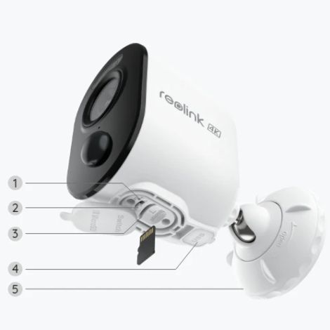 Reolink Argus 3 Ultra batteridrevet 4K Wi-Fi kamera