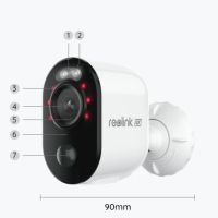 Reolink Argus 3 Ultra batteridrevet 4K Wi-Fi kamera