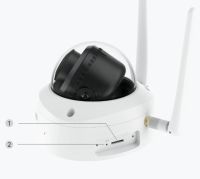 Reolink RLC-840WA 4K Wi-Fi dome kamera vandalsikret
