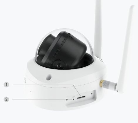 Reolink RLC-840WA 4K Wi-Fi dome kamera vandalsikret