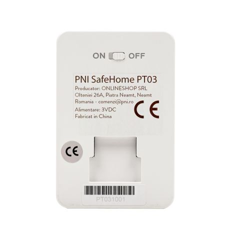 PNI SafeHome PT03 WiFi Bevægelsessensor - Notifikationer m. app