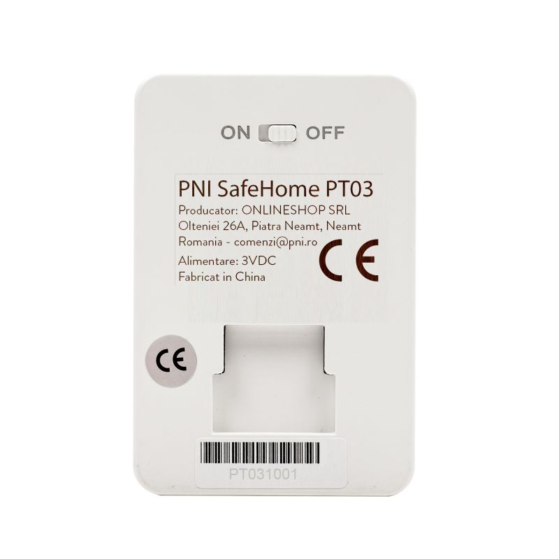 PNI SafeHome PT03 WiFi Bevægelsessensor - Notifikationer m. app