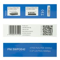 Switch PoE PNI SWPOE42 – 4 PoE-porte