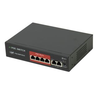 Switch PoE PNI SWPOE42 – 4 PoE-porte