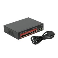 PNI SWPOE82 PoE-switch med 8 x 100 Mbps PoE-porte, AI Extend-funktion op til 250m