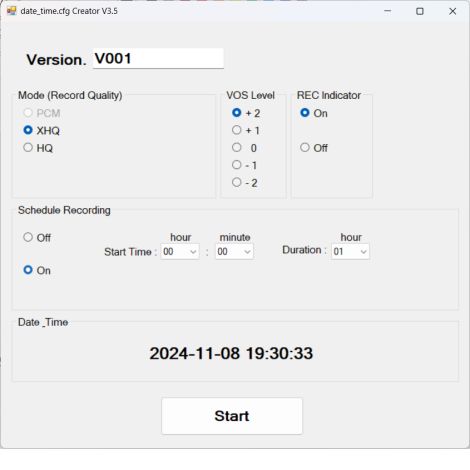 USB-stick med lydoptager - USB-C 8GB