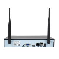 PNI House WiFi660 NVR Overvågningssæt – 4 Trådløse Udendørskameraer, 3MP, IP66