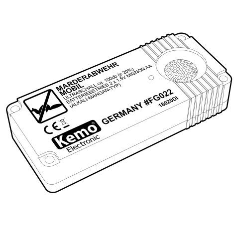 Mobil Mår- og Gnaverafskrækker - Ideel til Biler, Garager og Hjem