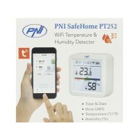 Temperatur- og Fugtighedssensor m. WiFi og App - PNI SafeHome PT252