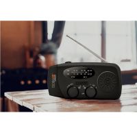 Radio m. Solpanel, Håndsving og Lommelygte - Technaxx TX-238