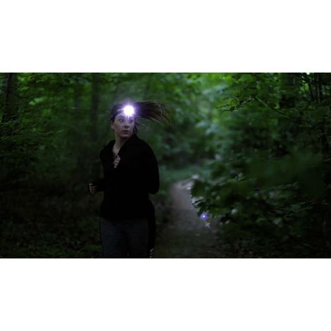 Effektiv og kraftig LED Pandelampe - Op til 100 meter